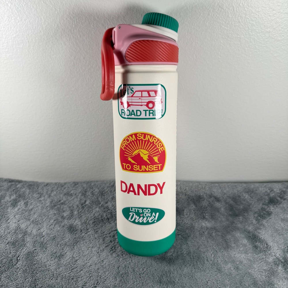 Starbucks x Dandy Worldwide Road Trip Water Bottle 26oz Stainless Steel